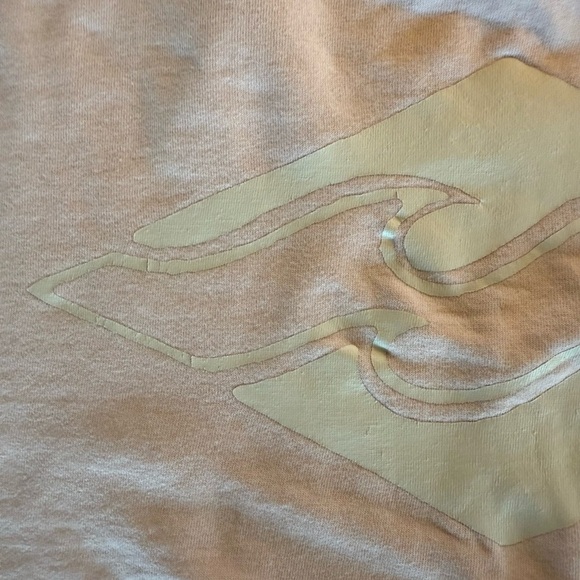 Billabong Light Pink and White Logo Crewneck Sweatshirt Size S - Picture 8 of 12